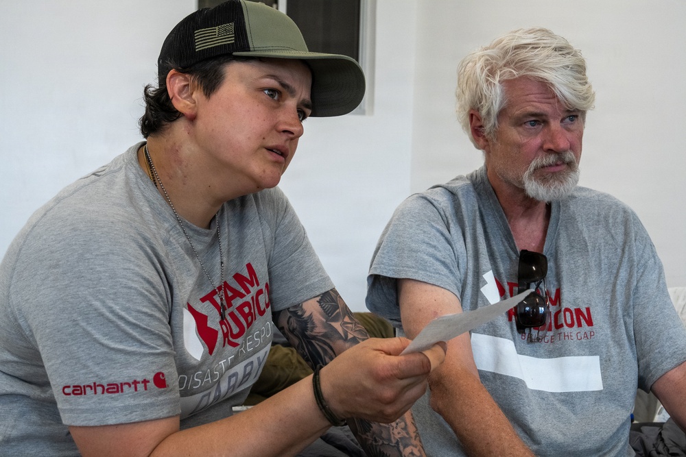 Team Rubicon Helps Survivors in Tinian