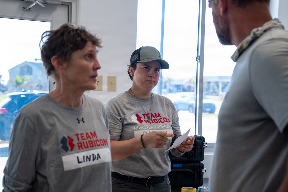 Team Rubicon Helps Survivors in Tinian