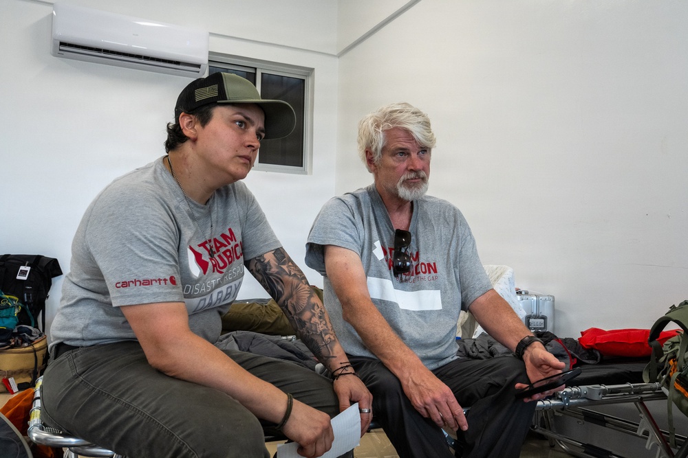 Team Rubicon Helps Survivors in Tinian