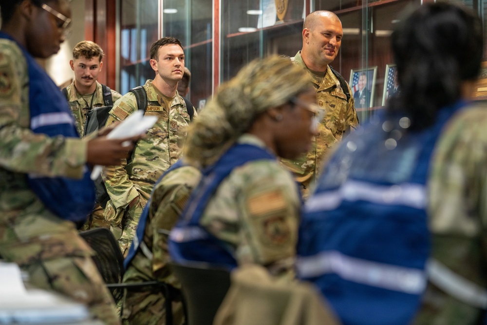 187th Fighter Wing conducts deployment line operations during readiness exercise