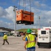 U.S. Navy Hovercraft Arrives at the Commonwealth Ports Authority Dock to Unload FEMA Generators in Saipan