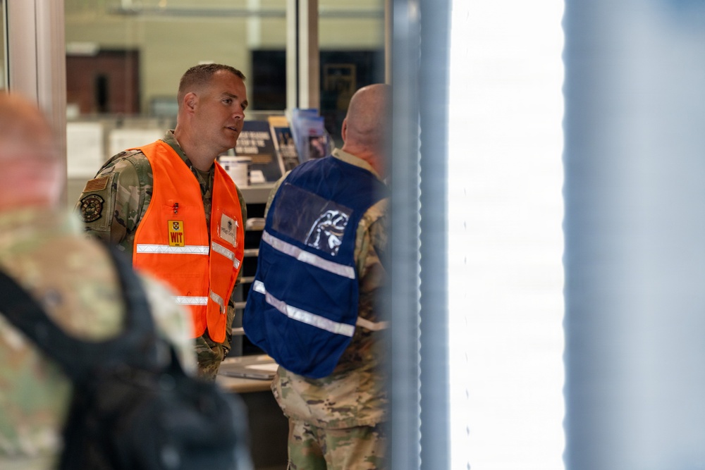 187th Fighter Wing conducts deployment line operations during readiness exercise