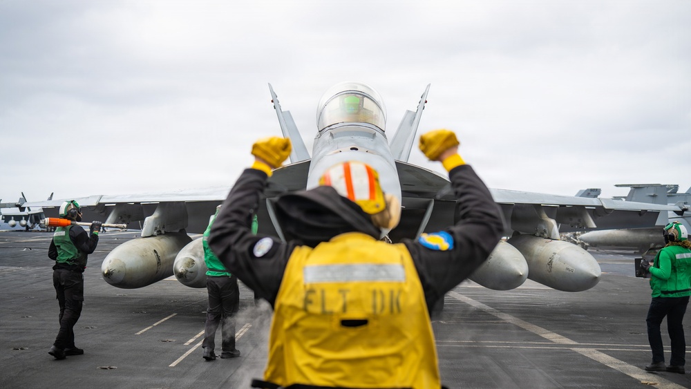 USS Theodore Roosevelt Flight Operations