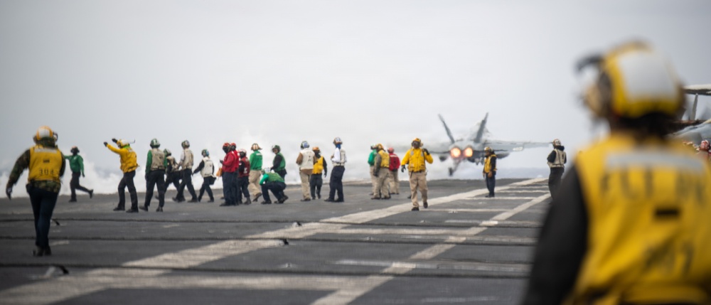 USS Theodore Roosevelt Flight Operations