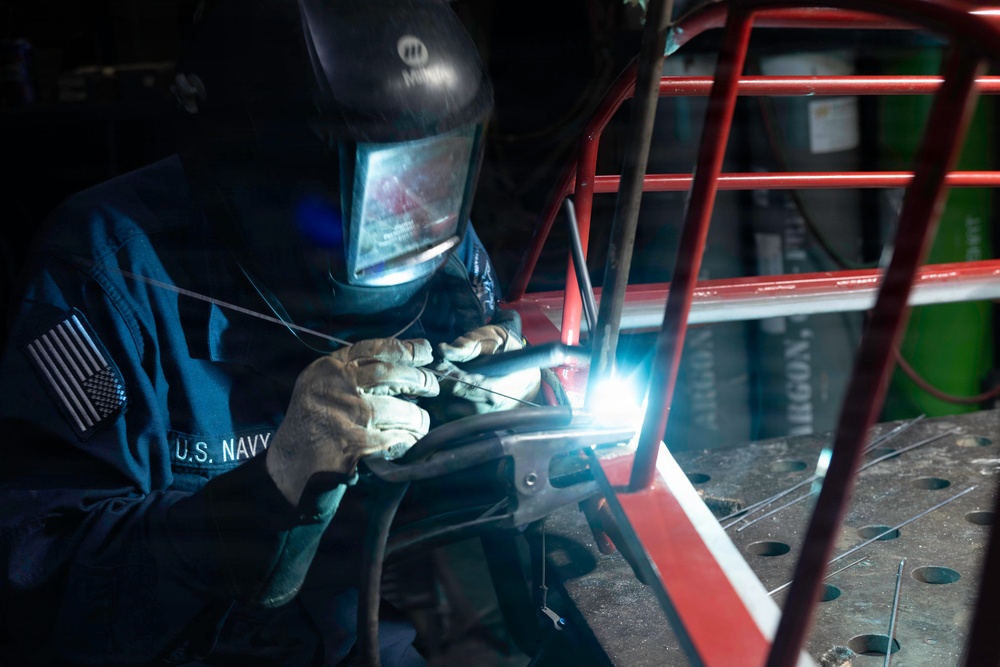 USS Theodore Roosevelt Maintenance