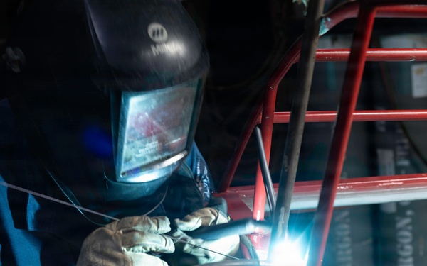 USS Theodore Roosevelt Maintenance