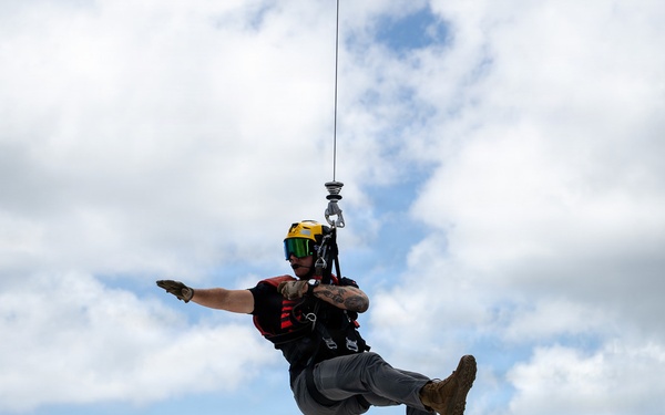 U.S. Coast Guard Air Station Air Station Barbers Point conducts urban search and rescue training
