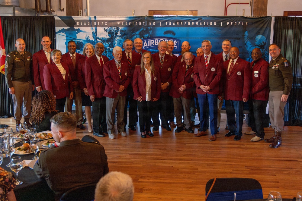 XVIII Airborne Corps inducts 2026 Airborne Ambassadors