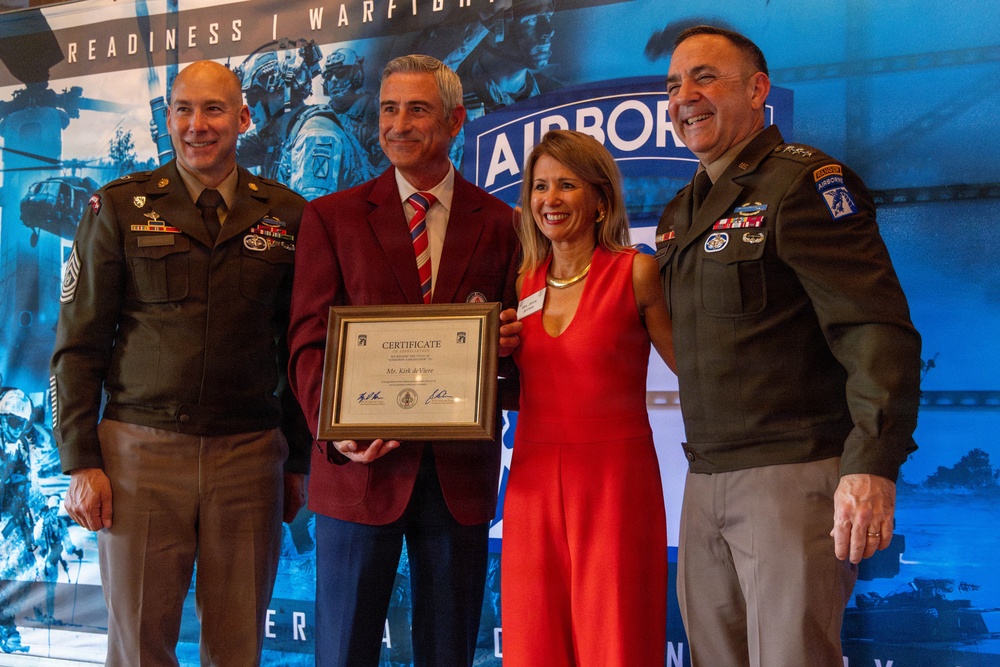 XVIII Airborne Corps inducts 2026 Airborne Ambassadors