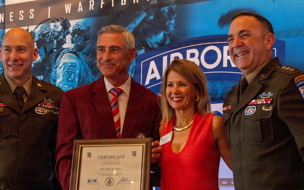 XVIII Airborne Corps inducts 2026 Airborne Ambassadors