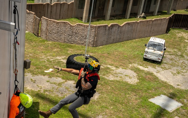 U.S. Coast Guard Air Station Air Station Barbers Point conducts urban search and rescue training