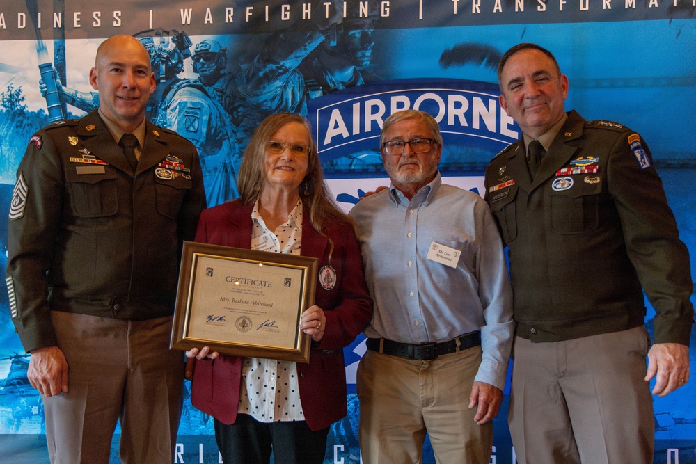 XVIII Airborne Corps inducts 2026 Airborne Ambassadors