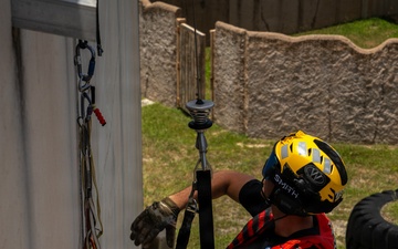 U.S. Coast Guard Air Station Air Station Barbers Point conducts urban search and rescue training
