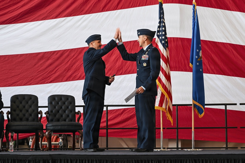 19th OG Change of Command Ceremony Ushers in New Leadership