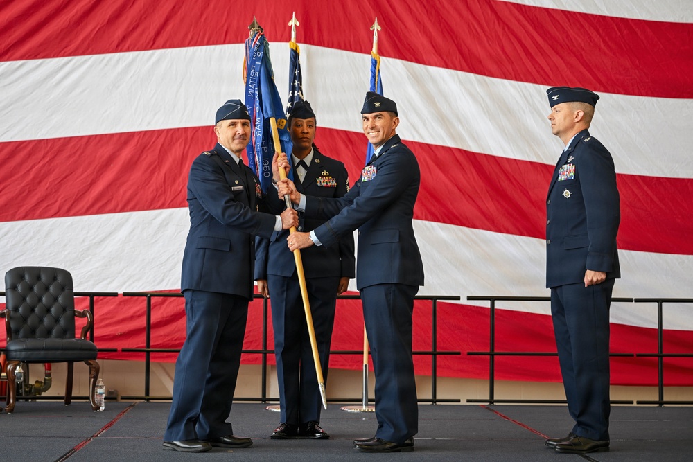 19th OG Change of Command Ceremony Ushers in New Leadership