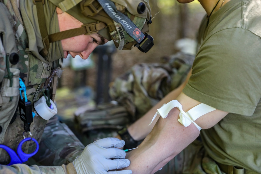 Inserting IV