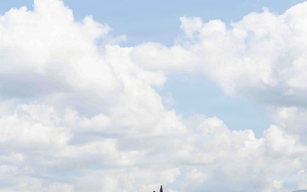 JMSDF Shoryu (SS 510) arrives to HWI