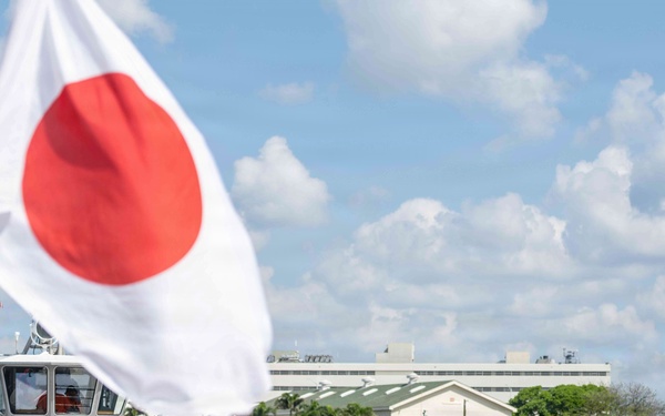 JMSDF Shoryu (SS 510) arrives to HWI