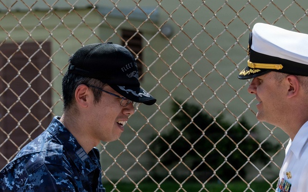JMSDF Shoryu (SS 510) arrives to HWI
