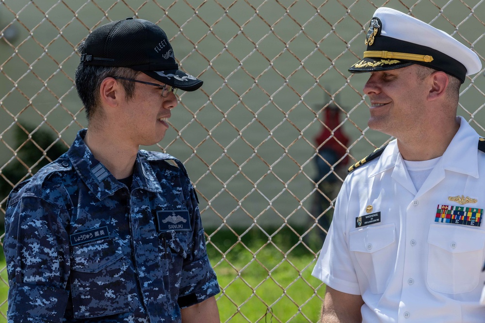 JMSDF Shoryu (SS 510) arrives to HWI