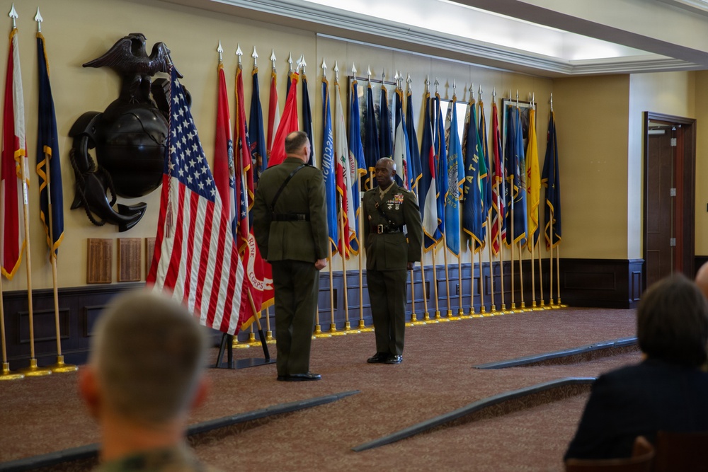 Reginald J. McClam Frocking Ceremony to Brigadier General