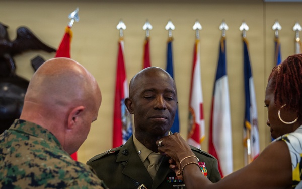 Reginald J. McClam Frocking Ceremony to Brigadier General