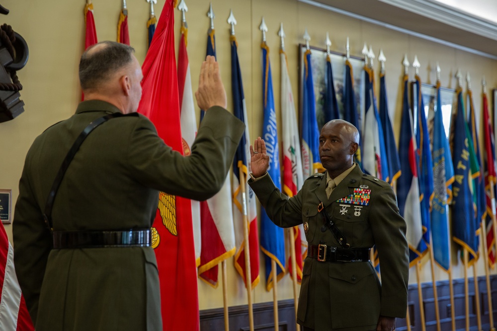 Reginald J. McClam Frocking Ceremony to Brigadier General