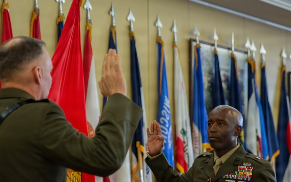 Reginald J. McClam Frocking Ceremony to Brigadier General