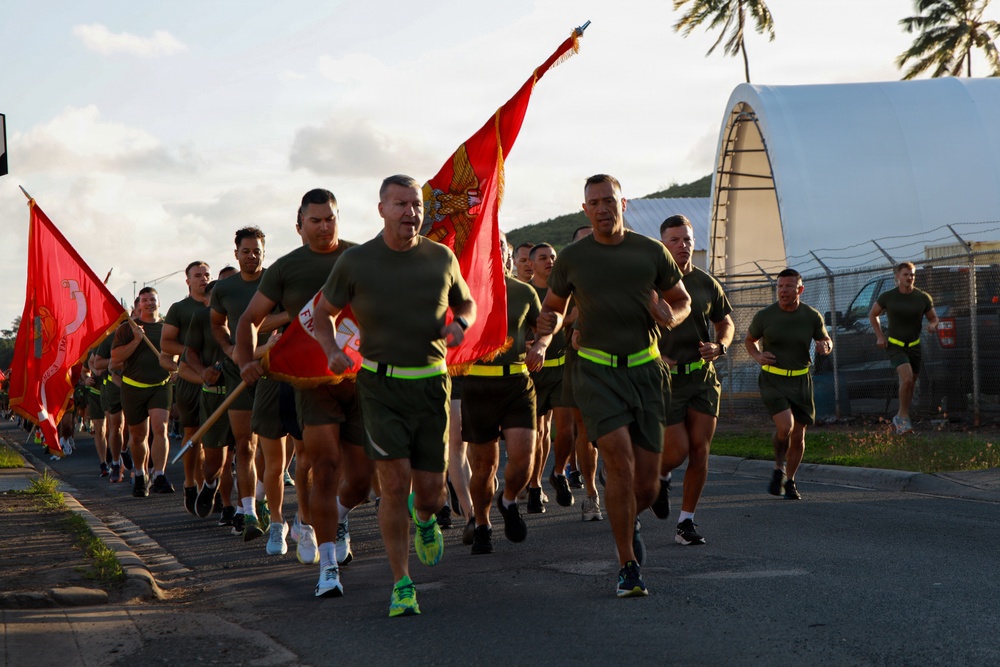 MAG-24 hosts officer and SNCO run