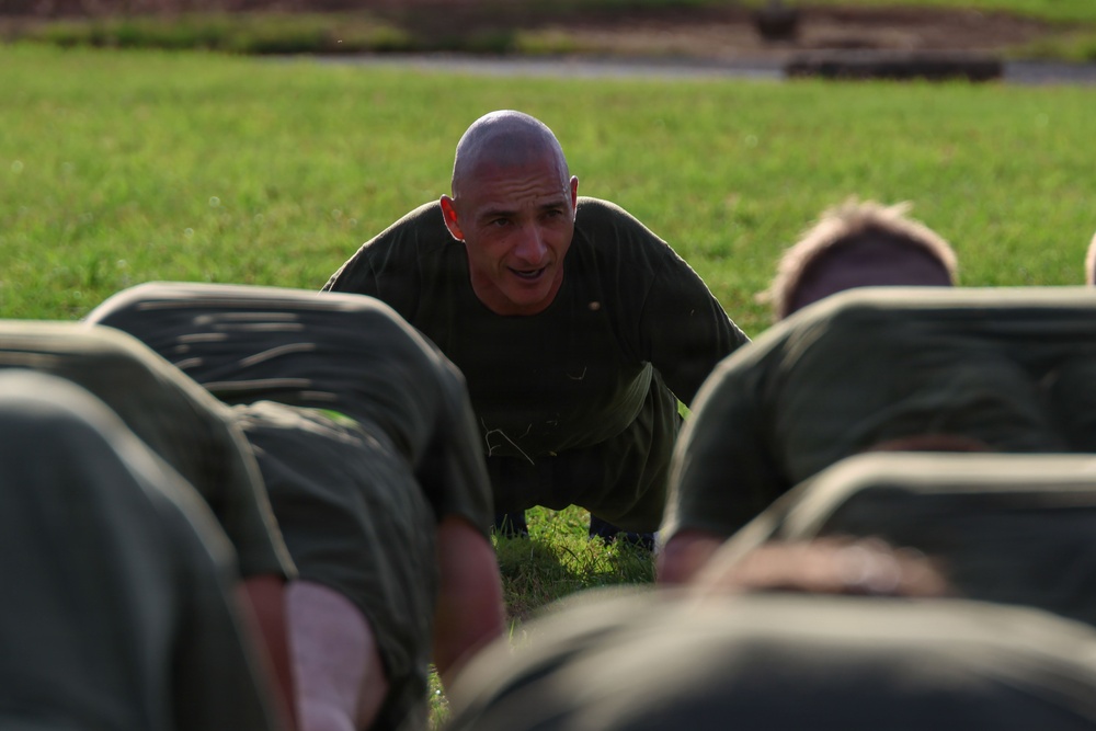 MAG-24 hosts officer and SNCO run