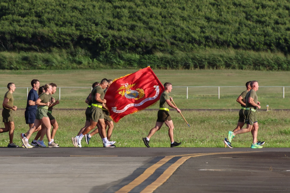MAG-24 hosts officer and SNCO run