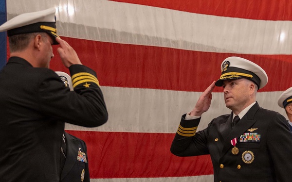 Golden Gate Changes Command Aboard Historic USS Hornet