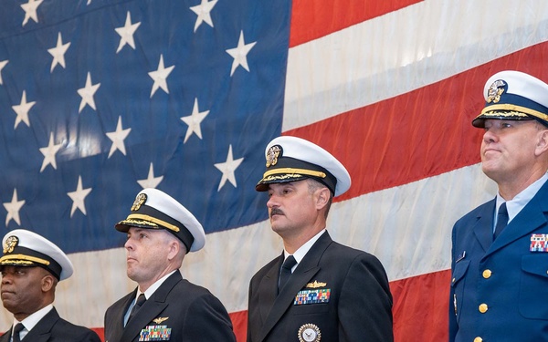 Golden Gate Changes Command Aboard Historic USS Hornet