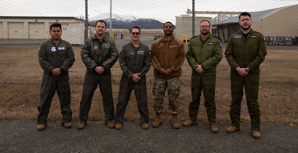 U.S. Air Force and Royal Canadian Air Force leadership at Red Flag - Alaska 26-1