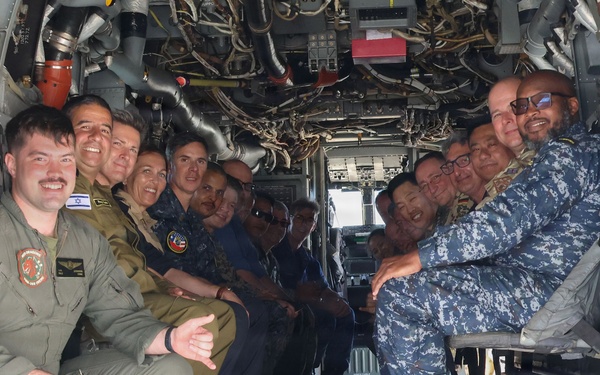 Foreign Naval attachés tour MAG-24