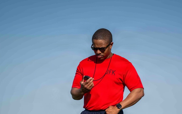 PCU John F Kennedy Conducts Physical Fitness Assessment