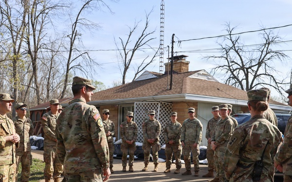Wisconsin Soldiers complete flood response operations