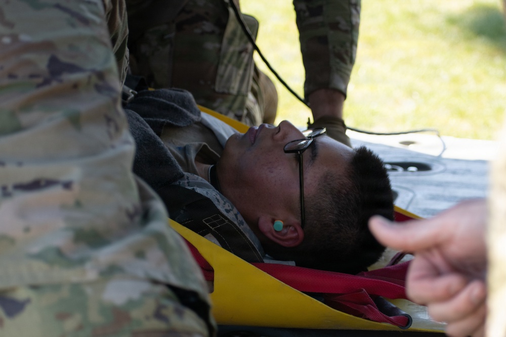 Utah National Guard Simulates Medical Operations in a Contested Homeland During Exercise Wolverine