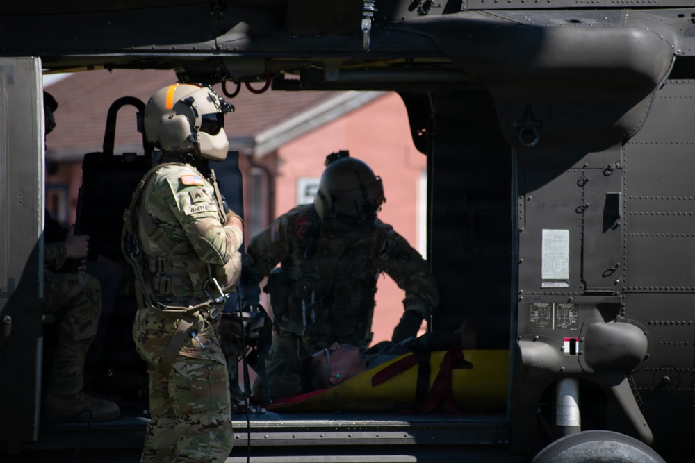 Utah National Guard Simulates Medical Operations in a Contested Homeland During Exercise Wolverine