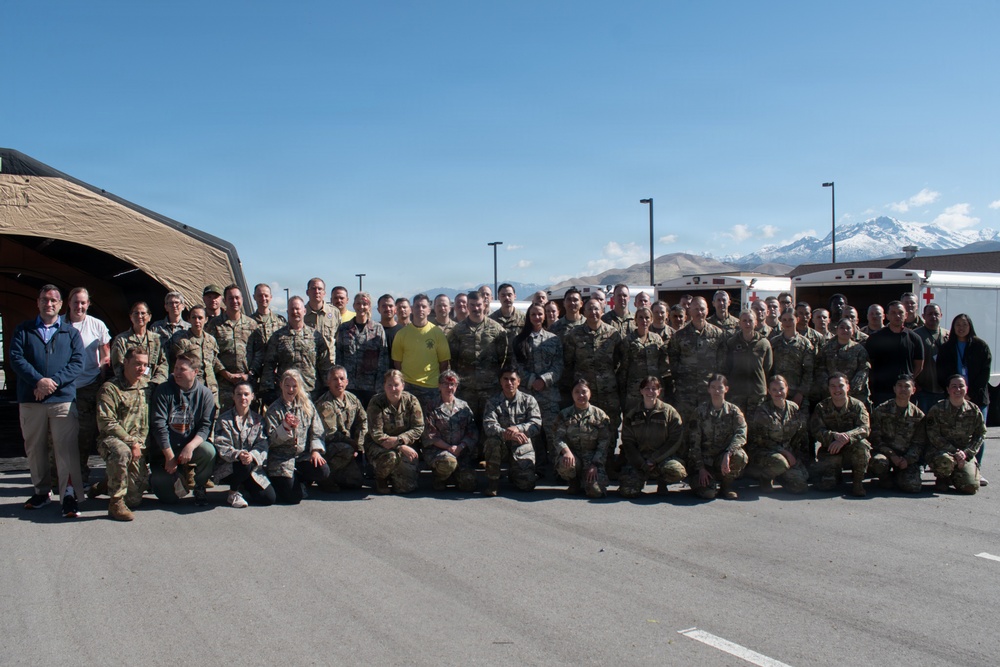 Utah National Guard Simulates Medical Operations in a Contested Homeland During Exercise Wolverine