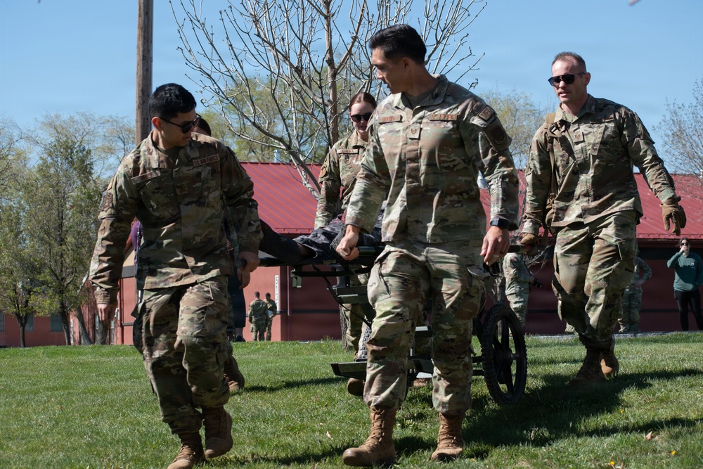Utah National Guard Simulates Medical Operations in a Contested Homeland During Exercise Wolverine