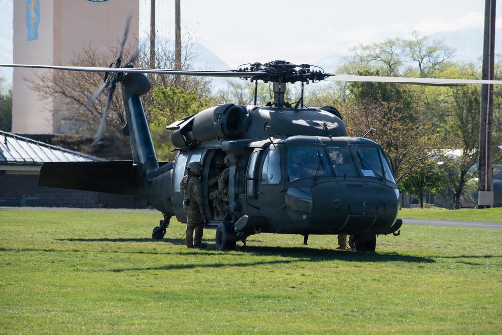 Utah National Guard Simulates Medical Operations in a Contested Homeland During Exercise Wolverine