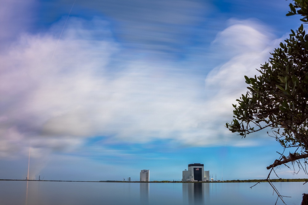 Falcon Heavy Launches ViaSat-3 F3 from Kennedy Space Center