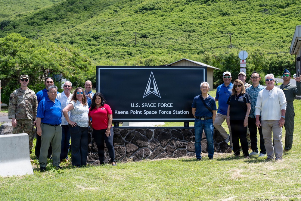 Team Hickam Honorary Commanders visit Ka'ena Point
