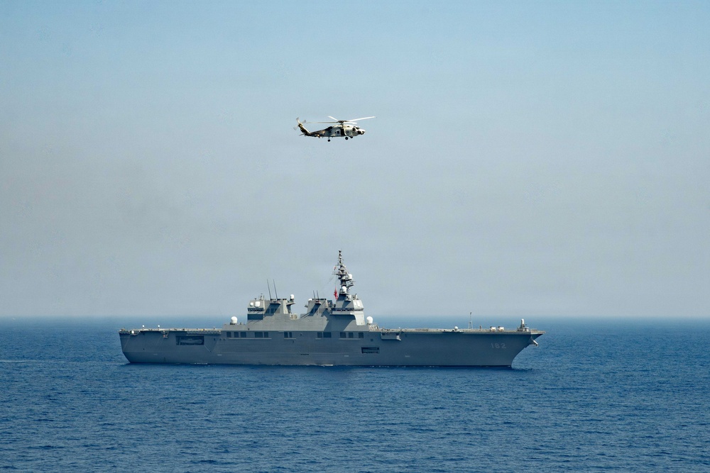 Balikatan 2026: Task Force Ashland participates in group sail exercise during Exercise Balikatan 2026