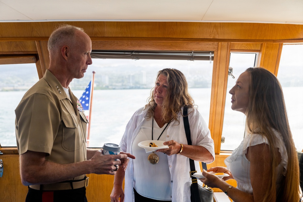MARFORPAC takes Gold Star families on Pearl Harbor tour