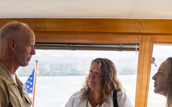 MARFORPAC takes Gold Star families on Pearl Harbor tour