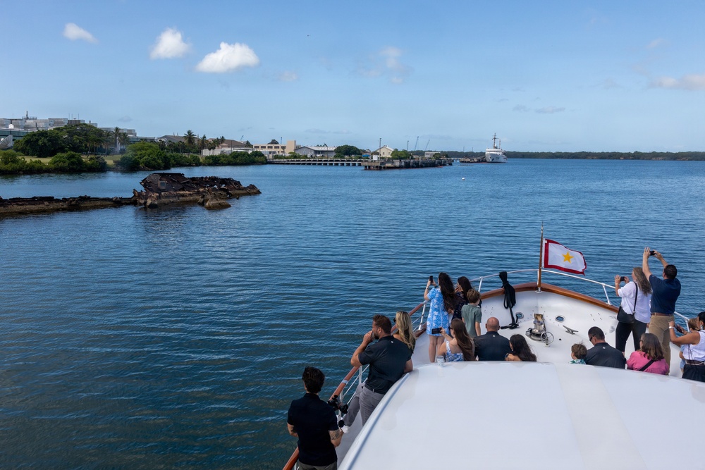 MARFORPAC takes Gold Star families on Pearl Harbor tour