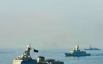 Balikatan 2026: Task Force Ashland participates in group sail exercise during Exercise Balikatan 2026