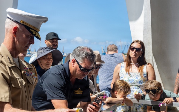 MARFORPAC takes Gold Star families on Pearl Harbor tour